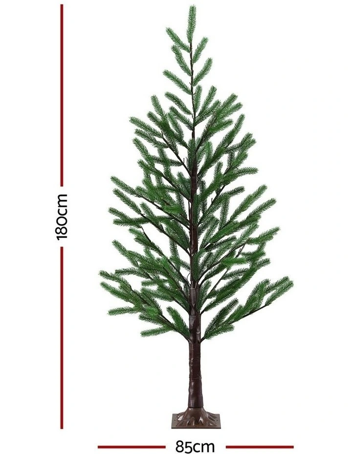 Christmas Tree 1.8M Pre-lit LED Xmas Tree 8 Modes Party Decoration image 4
