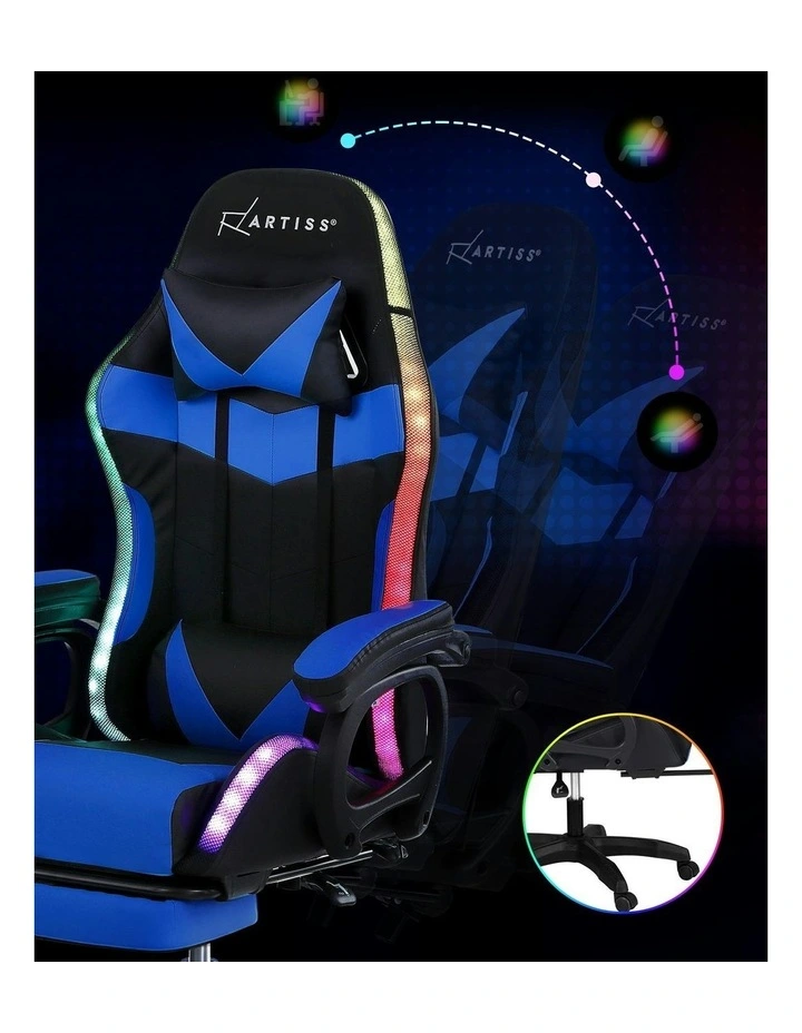 Gaming Chair in Blue image 7