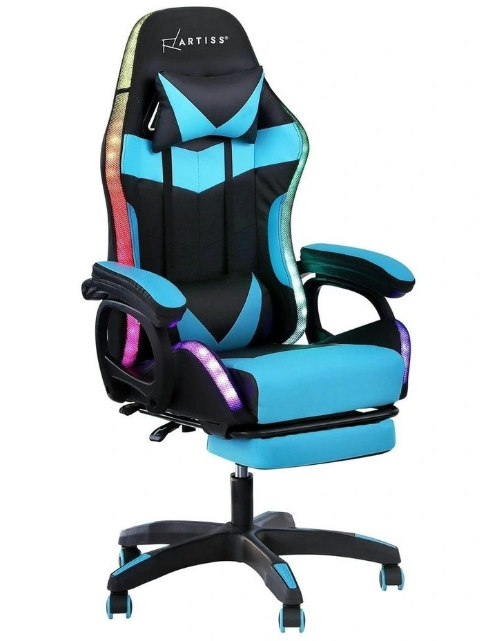 Gaming Chair in Cyan image 1