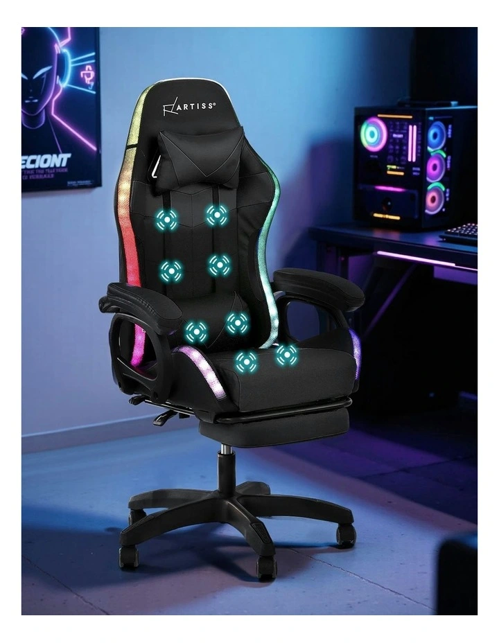 Gaming Chair in Black image 3