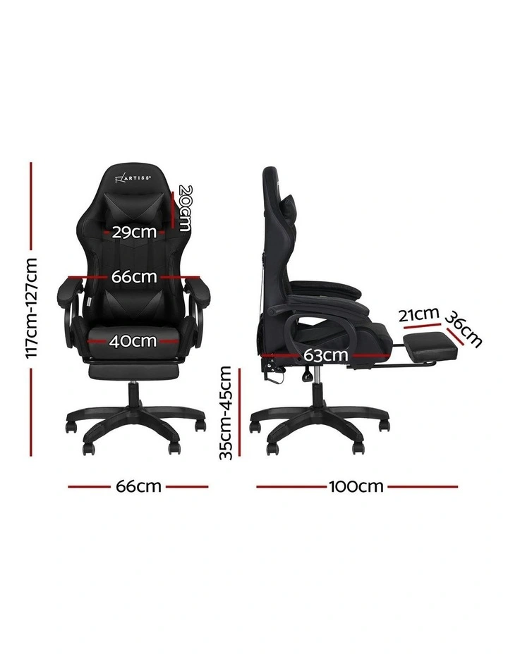 Gaming Chair in Black image 4