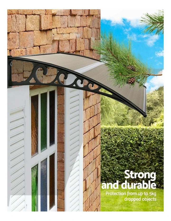 Window Door Awning 0.8mx1m in Brown image 6