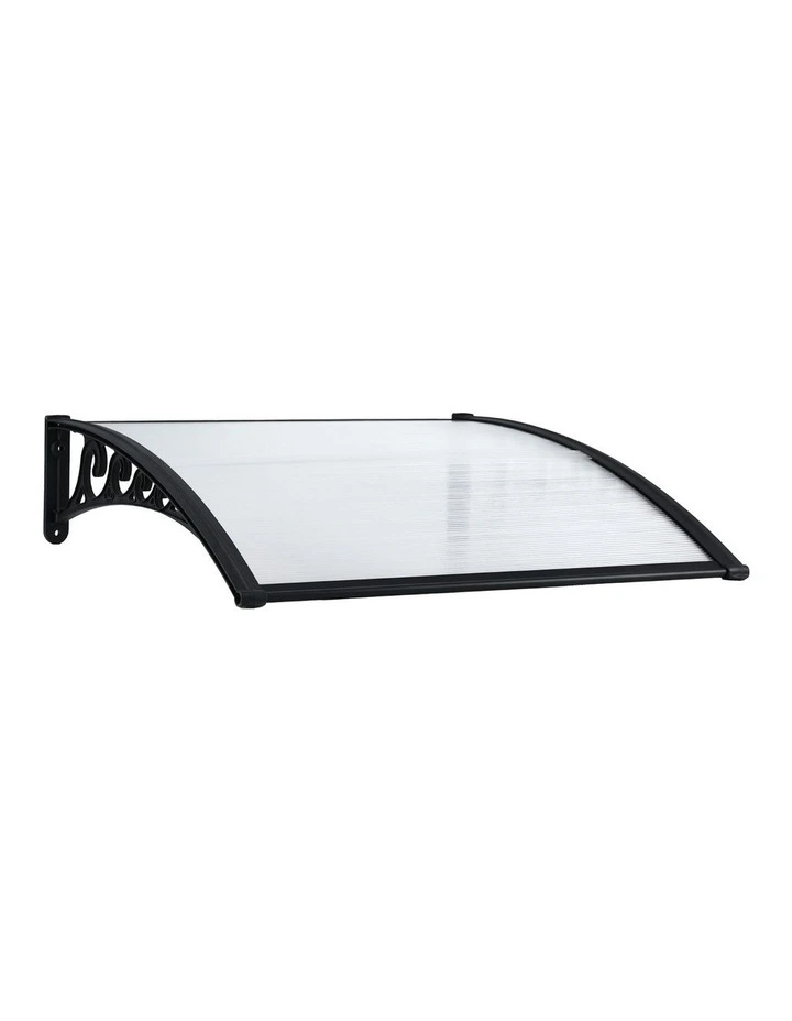 Window Door Awning 0.8mx1m in Transparent image 1