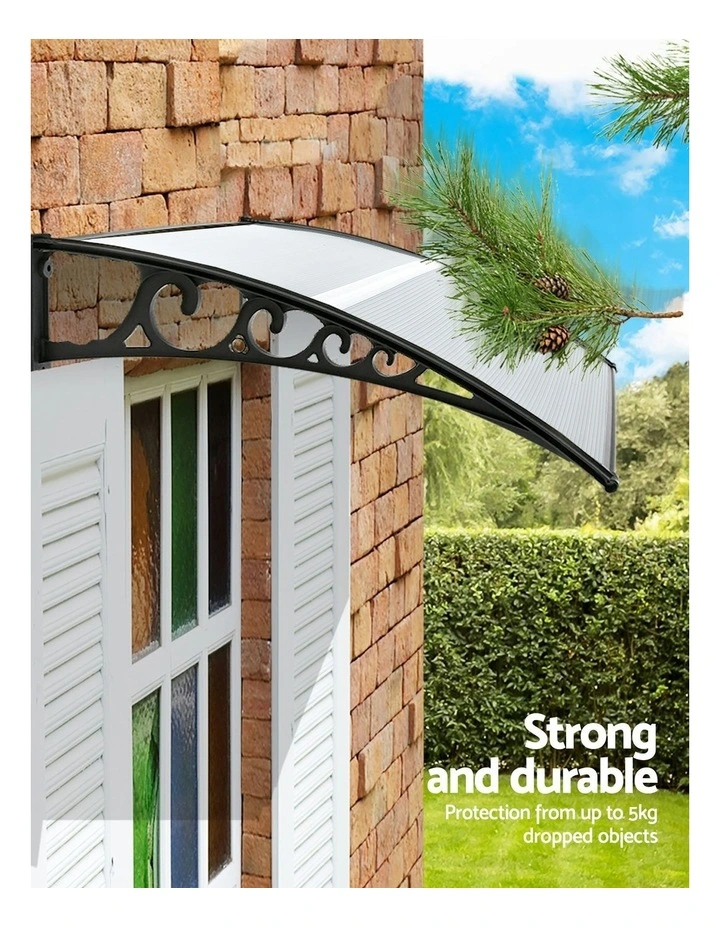 Window Door Awning 0.8mx1m in Transparent image 6