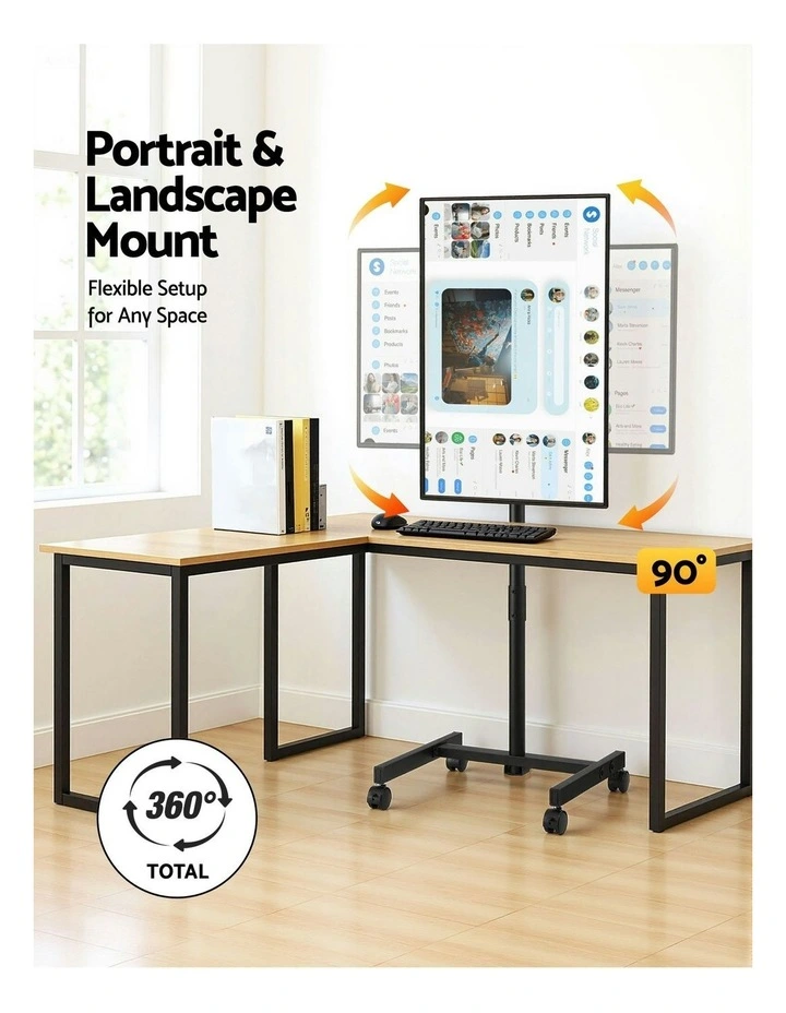 Universal 13-50 TV Stand in Black image 7