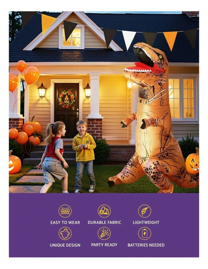 Inflatable Dinosaur Costume Dress image 5