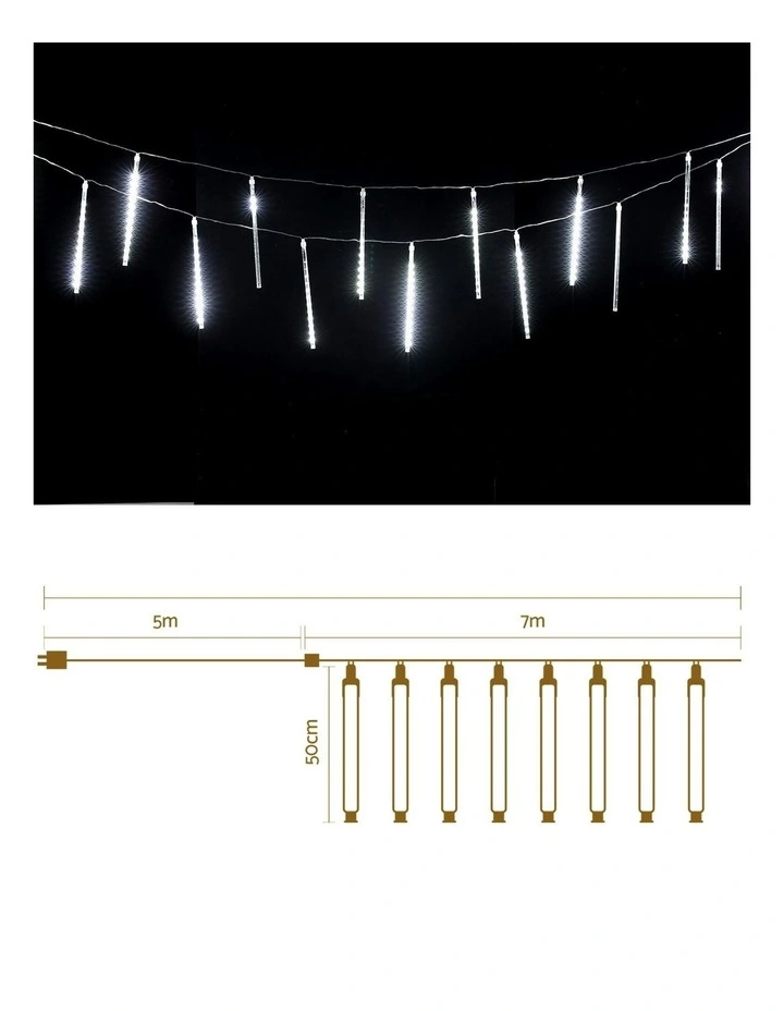 7M Christmas Icicle Lights image 4