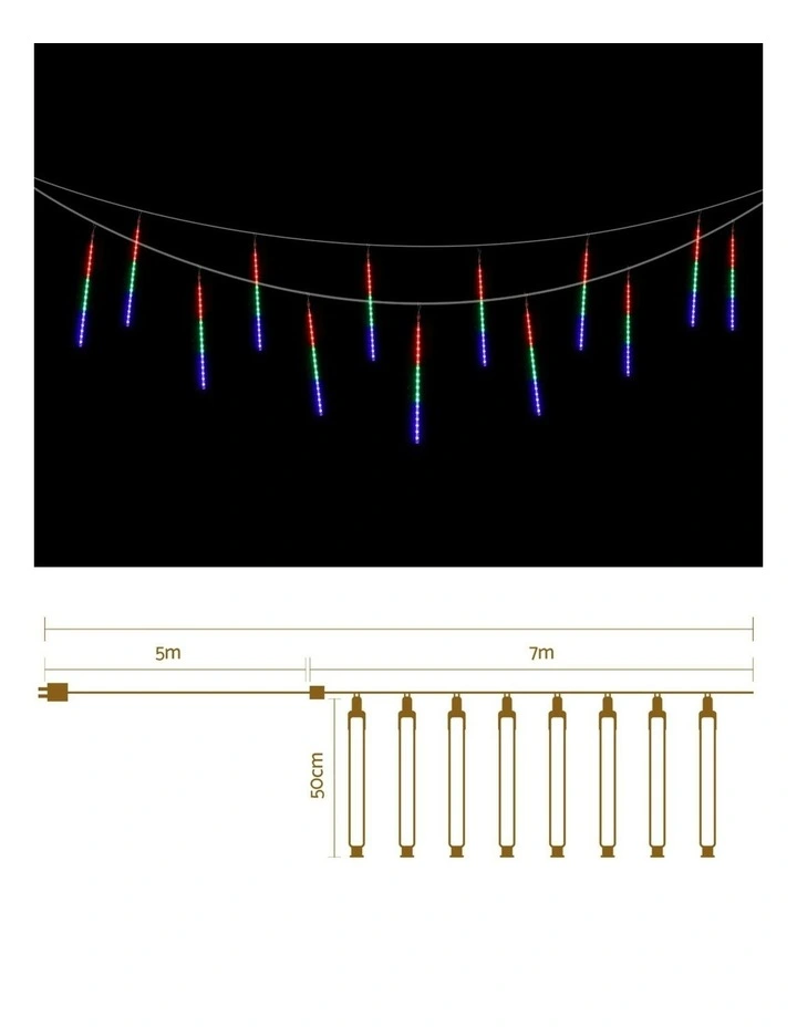 7M Christmas Icicle Lights image 4