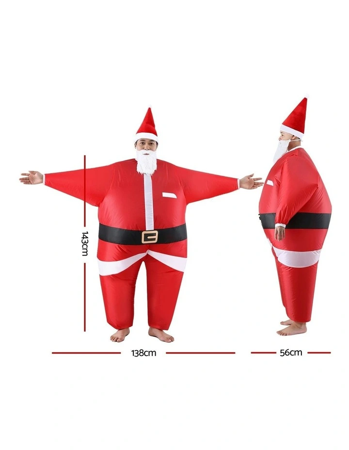 Christmas Santa Claus Inflatable Costume image 4
