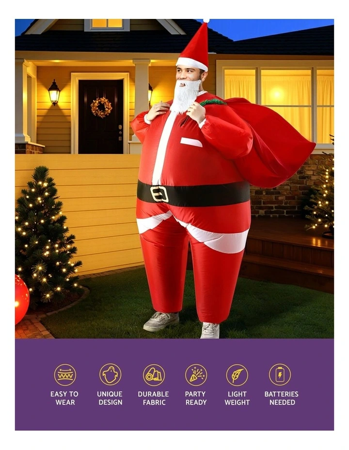 Christmas Santa Claus Inflatable Costume image 5