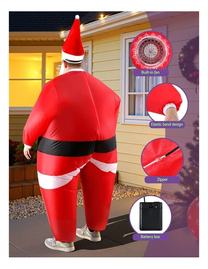 Christmas Santa Claus Inflatable Costume image 6