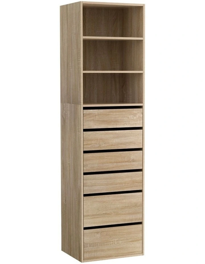Chest Of 6 Drawers in Pine image 1