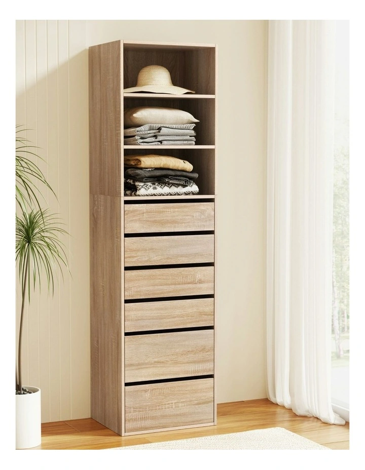 Chest Of 6 Drawers in Pine image 3