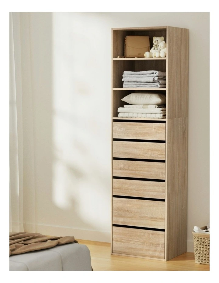 Chest Of 6 Drawers in Pine image 6