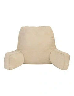 Reading Pillow Back Rest Lumbar Support Cushion in Oatmeal