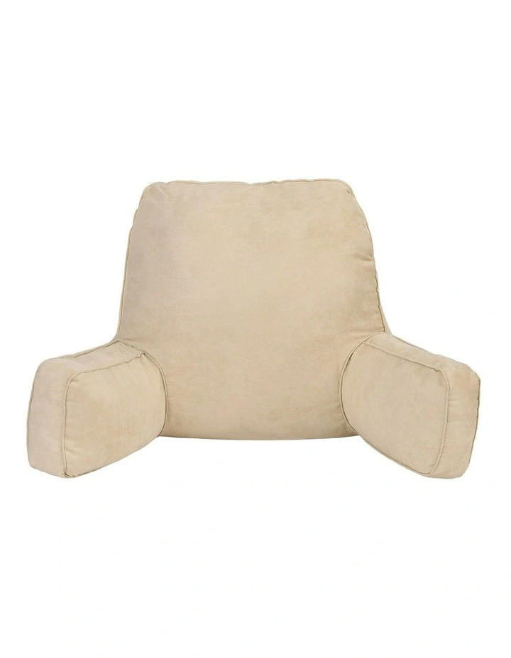 Reading Pillow Back Rest Lumbar Support Cushion in Oatmeal image 1