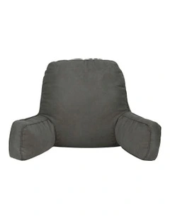 Reading Pillow Back Rest Support Cushion in Grey