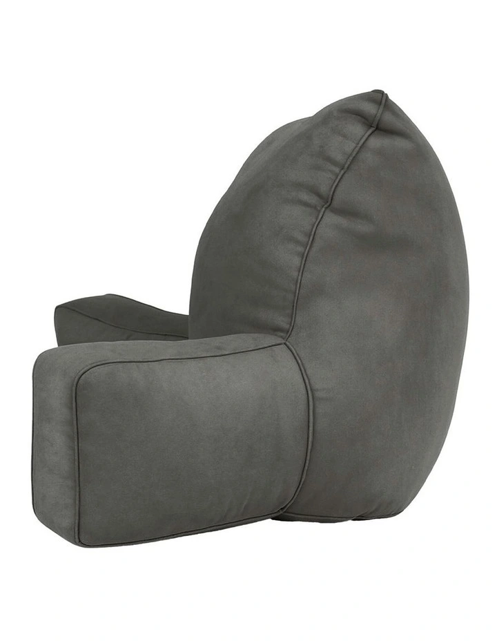 Reading Pillow Back Rest Support Cushion in Grey image 2