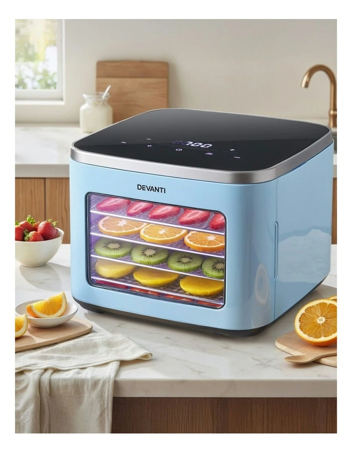 Food Dehydrator Mini Fruit Dryer Set Of 5 Trays in Multi image 3