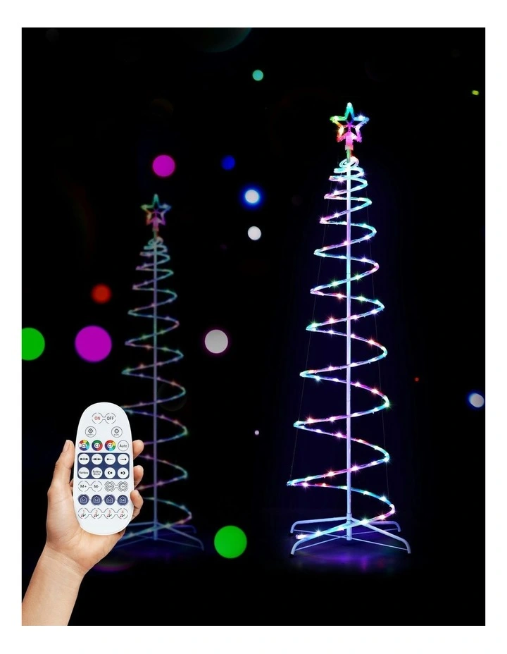 LED Christmas Tree 1.8m in Multi image 3
