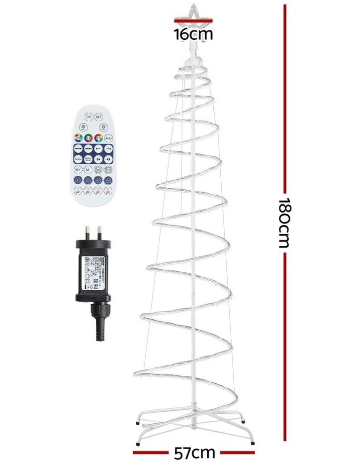 LED Christmas Tree 1.8m in Multi image 4