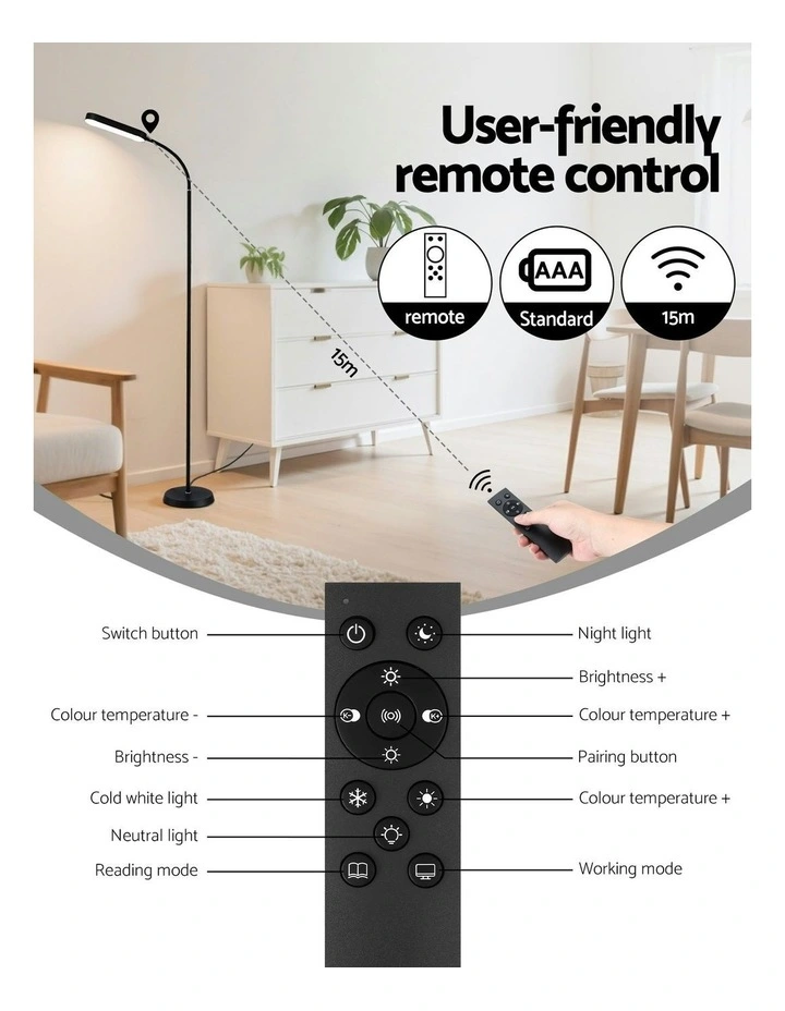 LED Floor Lamp With Remote Control image 7