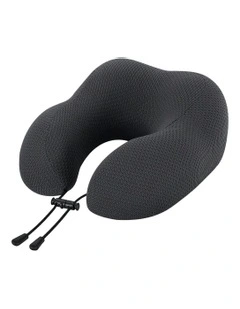 Travel Neck Pillow Car Cushion in Black