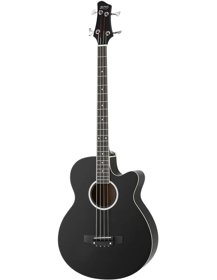Acoustic Bass Guitar 43- Inch in Black image 2