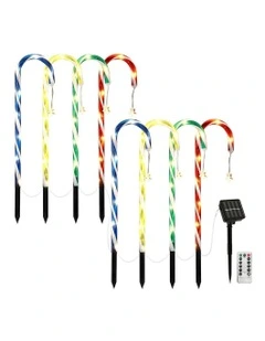 LED Christmas Lights 8 Pieces in Multi