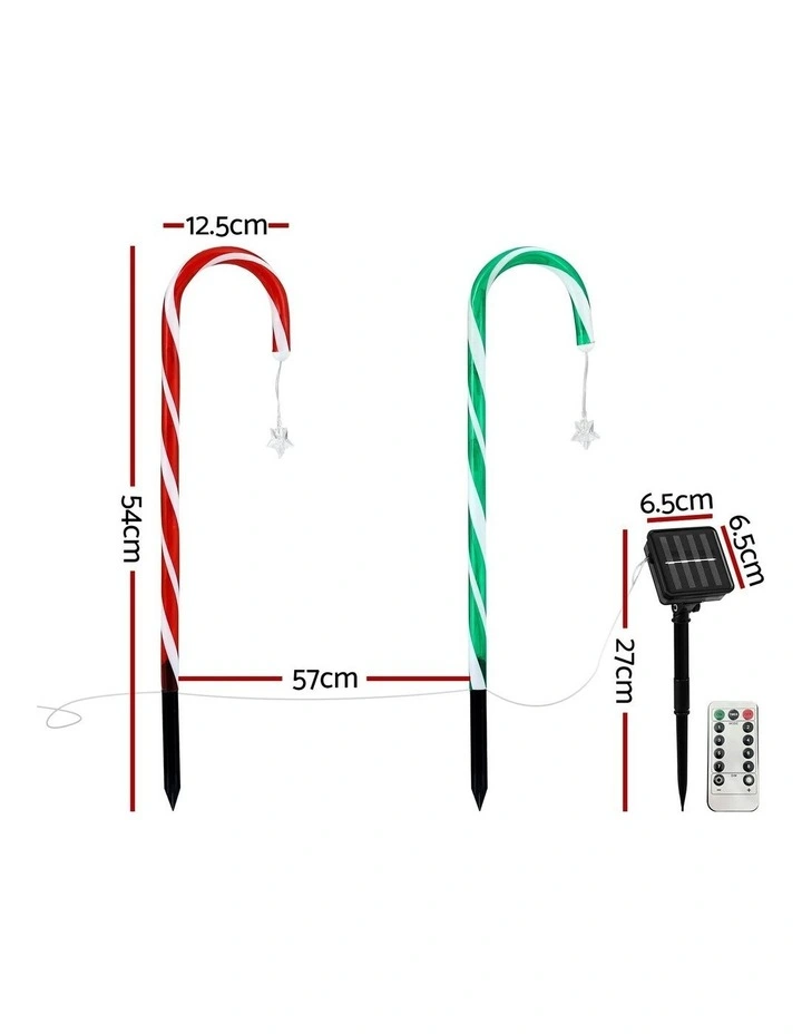 LED Christmas Lights 8 Pieces in Multi image 4