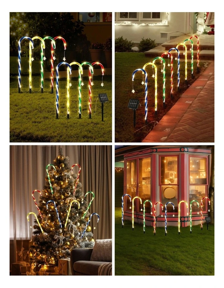 LED Christmas Lights 8 Pieces in Multi image 6