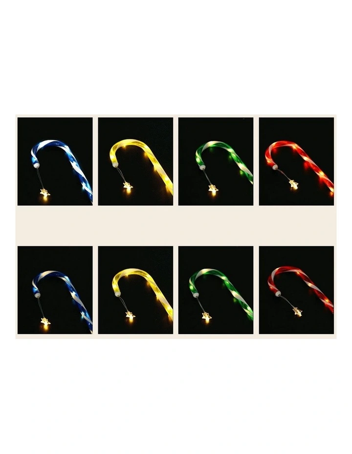 LED Christmas Lights 8 Pieces in Multi image 7