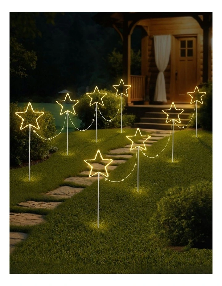 Christmas Lights 4 Pieces in White image 3