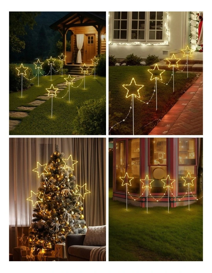 Christmas Lights 4 Pieces in White image 6