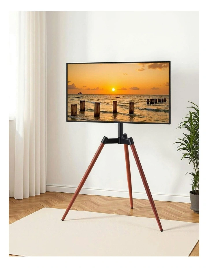 LED LCD TV Stand 32-65 inch in Black image 3