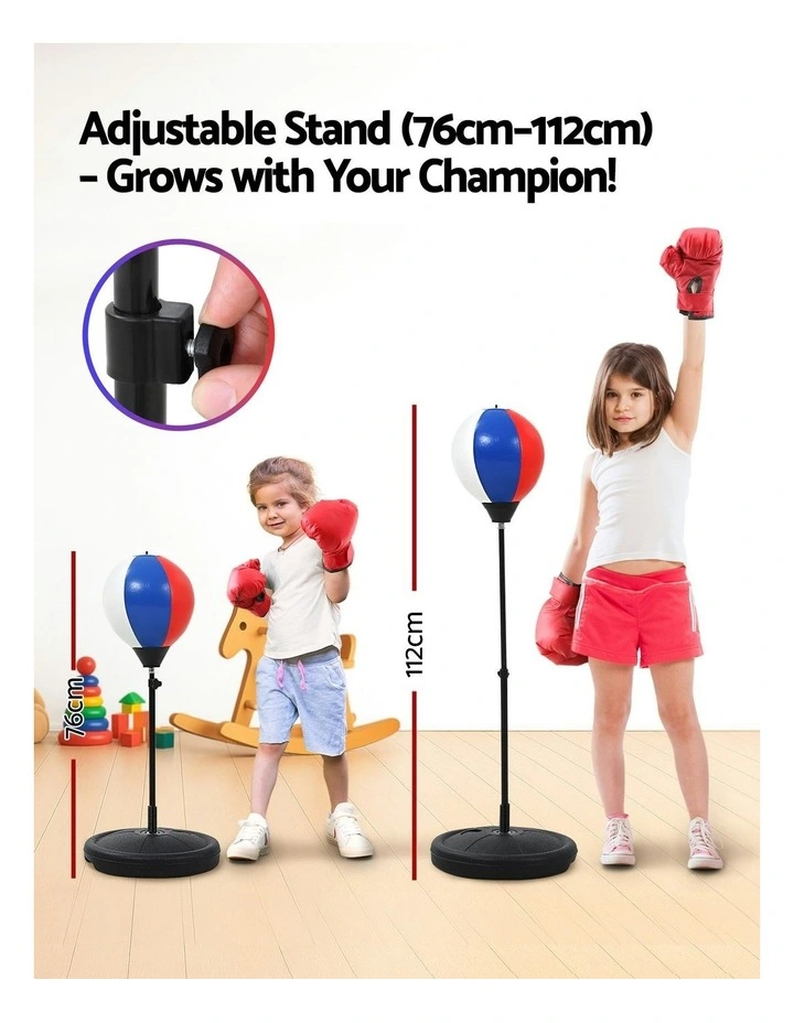 Punching Bag Stand Set 76-112cm image 5