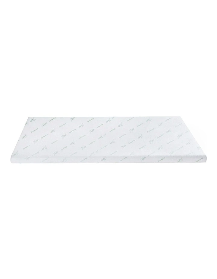 8cm Memory Foam 7-Zone Queen Mattress Topper in Lavender image 2