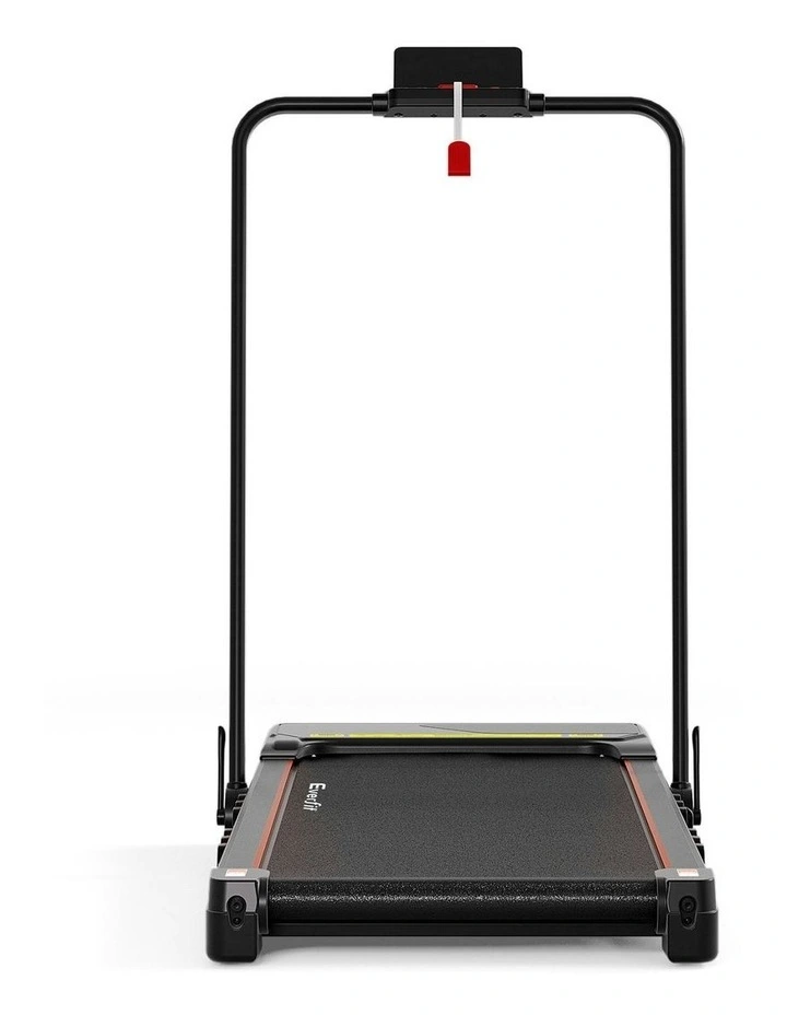 Auto Incline Foldable Electric Treadmill in Black image 2
