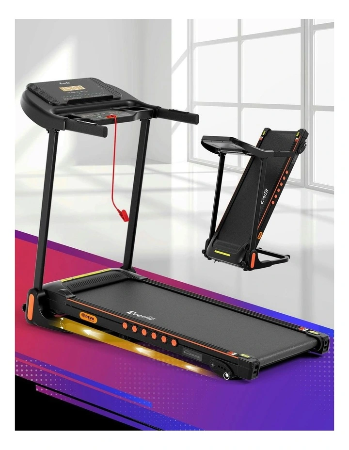 Electric Treadmill 390mm in Black image 3