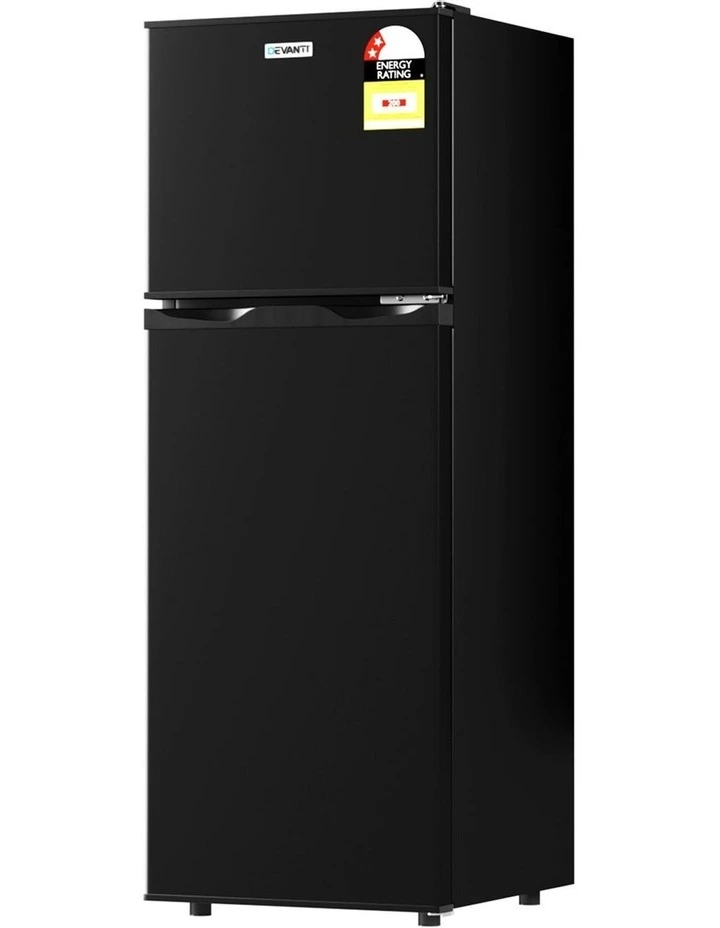Two Door Bar Fridge With Freezer 122L image 1