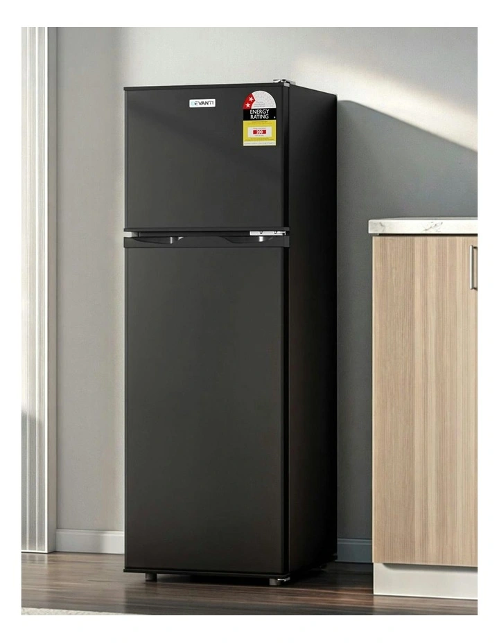 Two Door Bar Fridge With Freezer 122L image 3