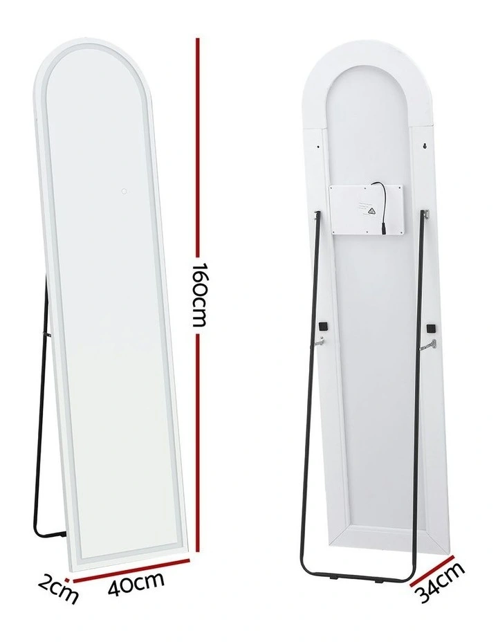LED Full Length Floor Dressing Mirror 160cm in Multi image 4