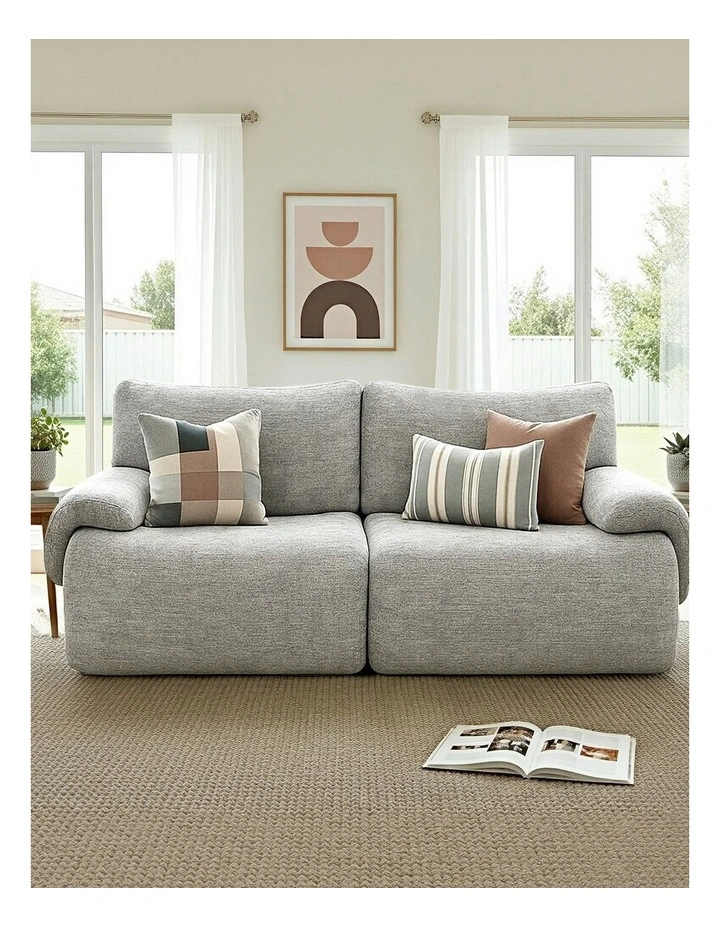 2 Seater Sofa in Grey image 3