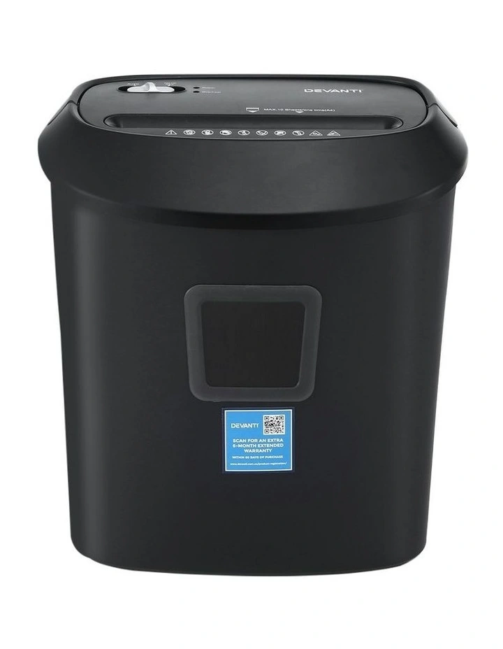Electric Paper Sheet Cross-Cut Shredder image 2