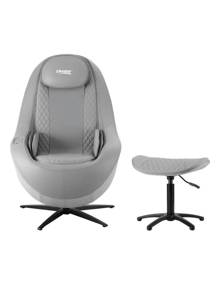 3D Roli Electric Massage Chair in Grey image 2