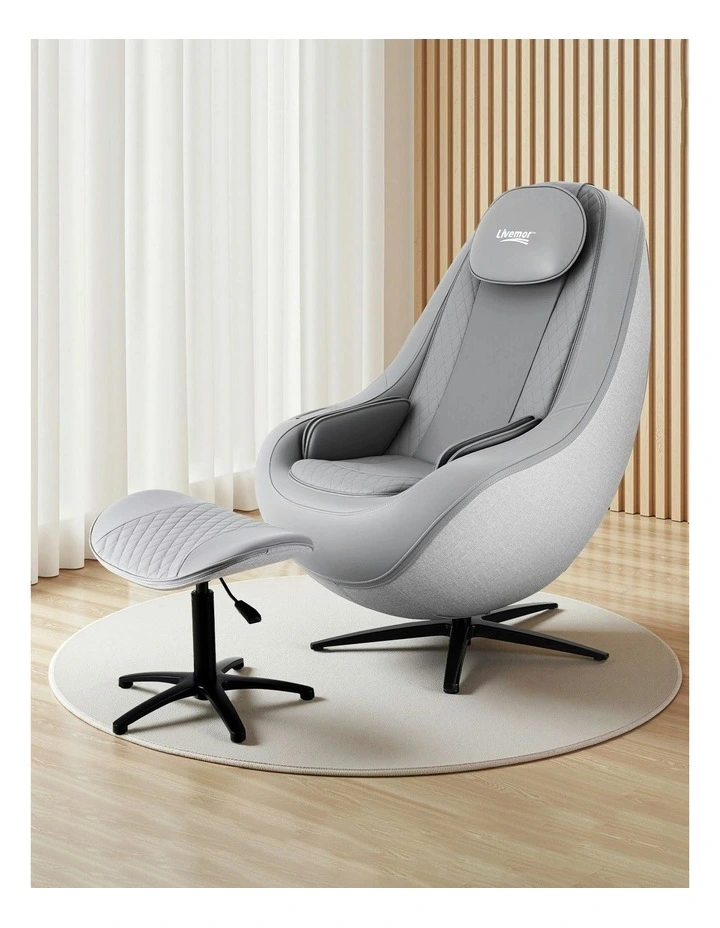 3D Roli Electric Massage Chair in Grey image 3