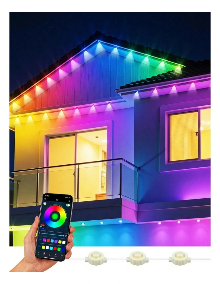 LED Christmas String Eaves Light 36 Decoration 15m image 3
