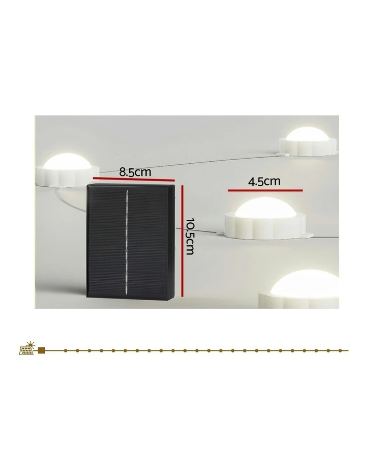 LED Christmas String Eaves Light 36 Decoration 15m image 4