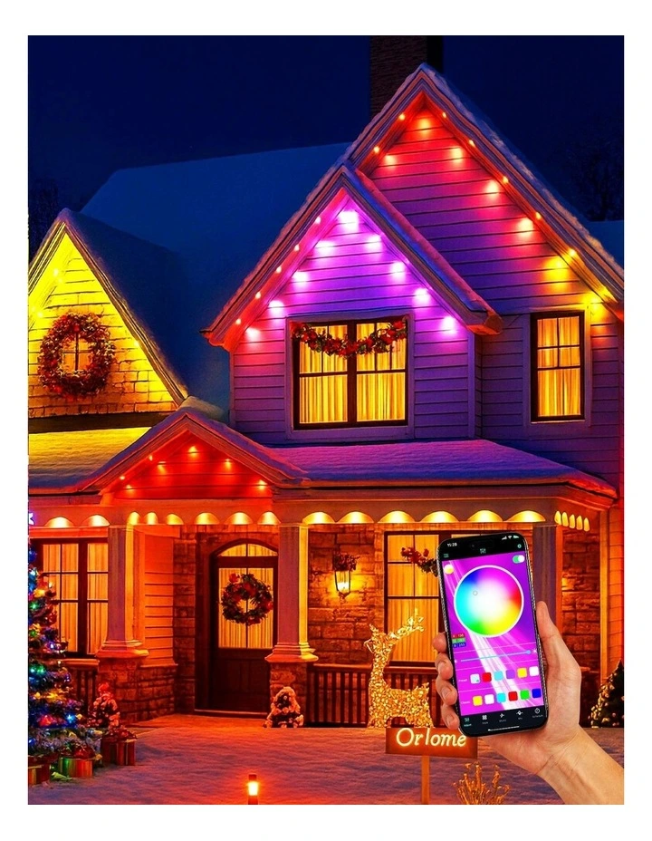 LED Christmas String Eaves Light 36 Decoration 15m image 6