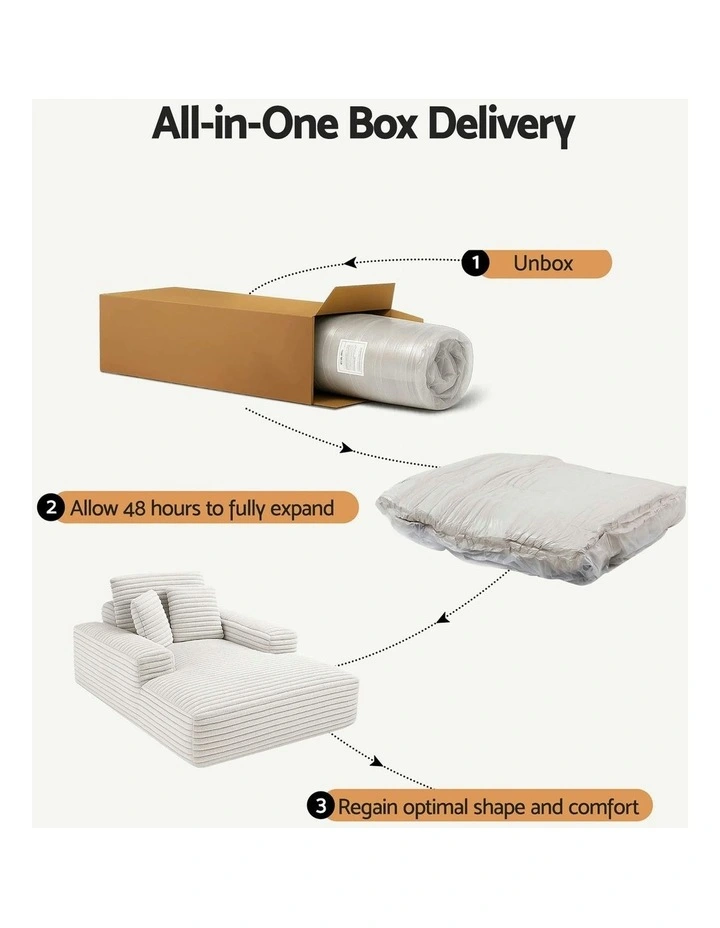 Sofa Bed in Beige image 5
